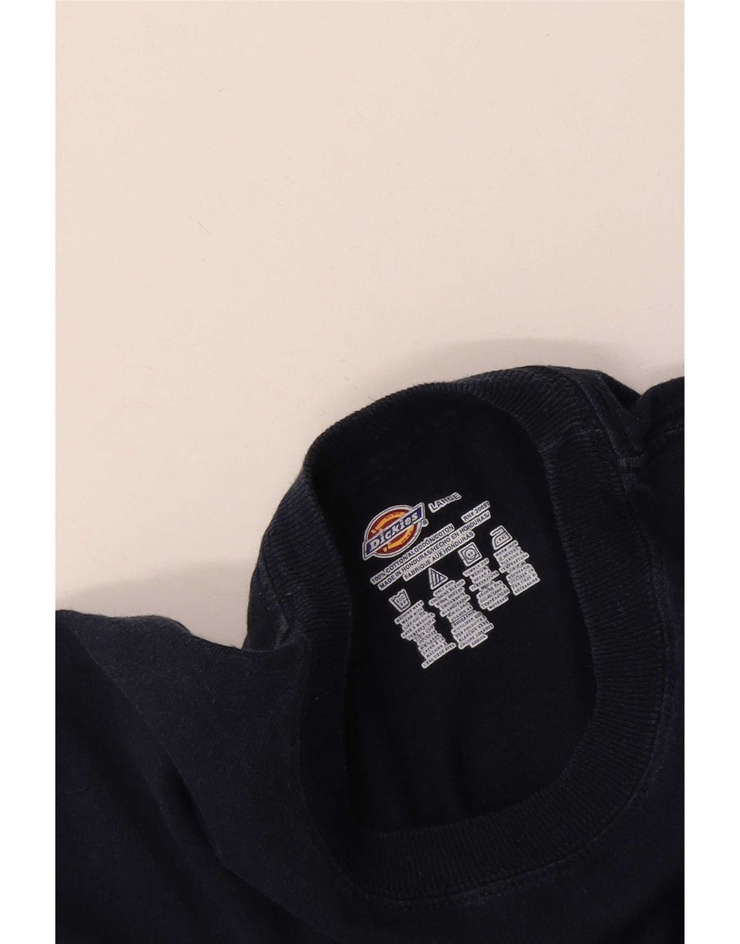 Dickies Herre T-Shirt Top Stor Marineblå Bomuld
