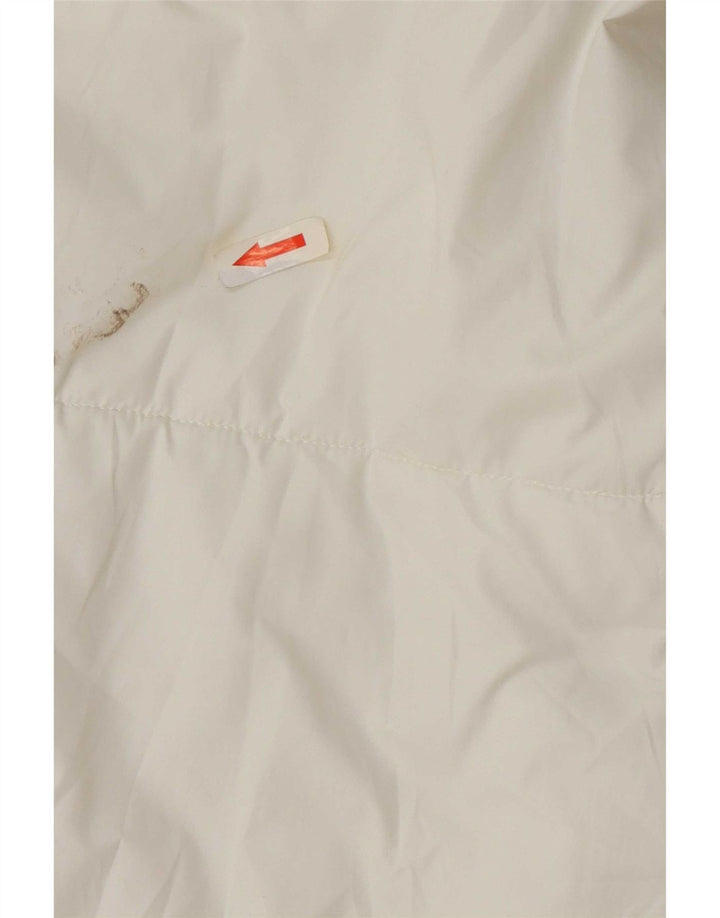 Nike Damen Kapuzenmantel, gepolstert, UK 6, XS, Weiß, Polyester