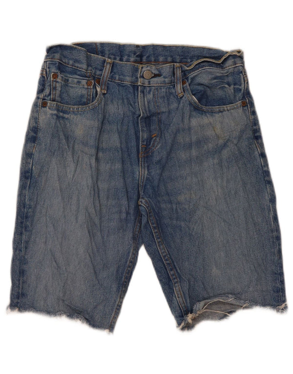 Levi's Mens 511 Denim Shorts W31 Medium Blue Cotton