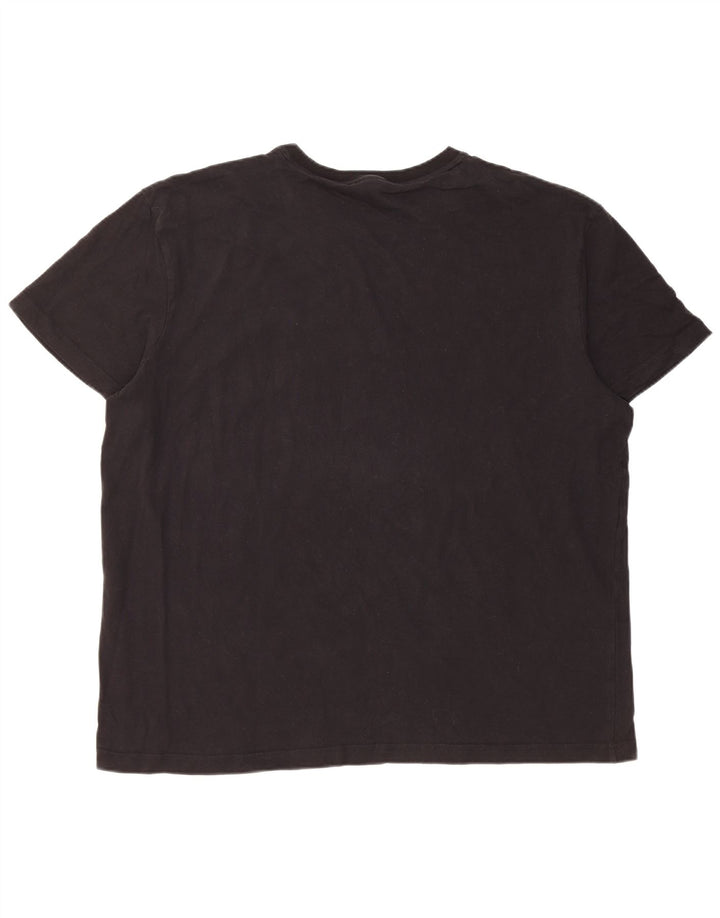 Kangaroos Mens Graphic T-Shirt Top XL Black