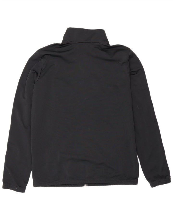 Nike Boys Tracksuit Top Jacket 13-14 Years XL Black Polyester