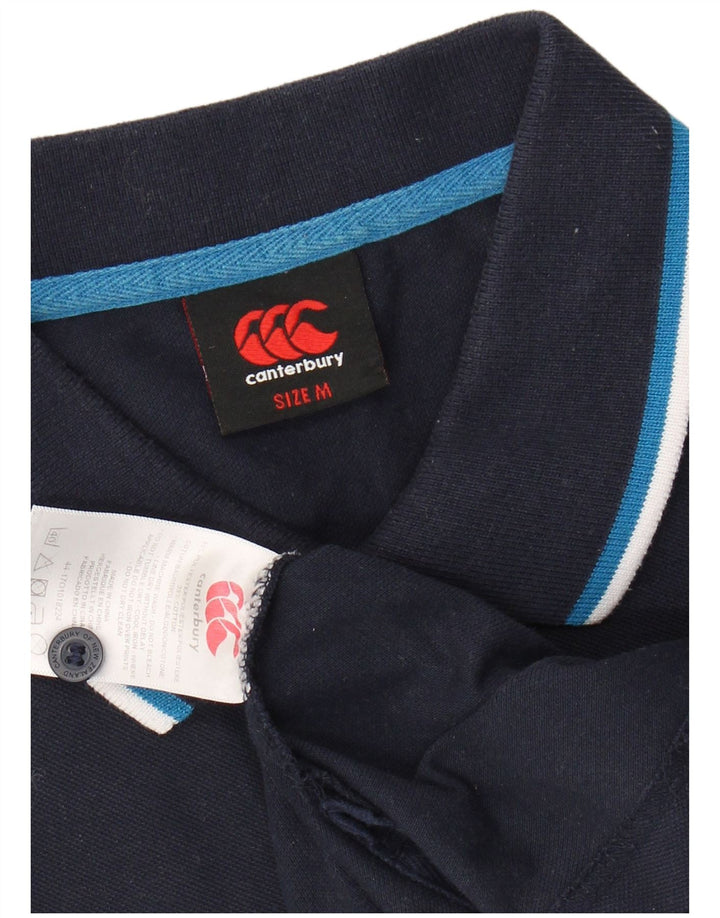 CANTERBURY Poloshirt til mænd Medium Navyblå polyester