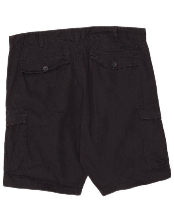 Pantaloncini cargo da uomo Mountain Warehouse grandi W34 in cotone blu navy