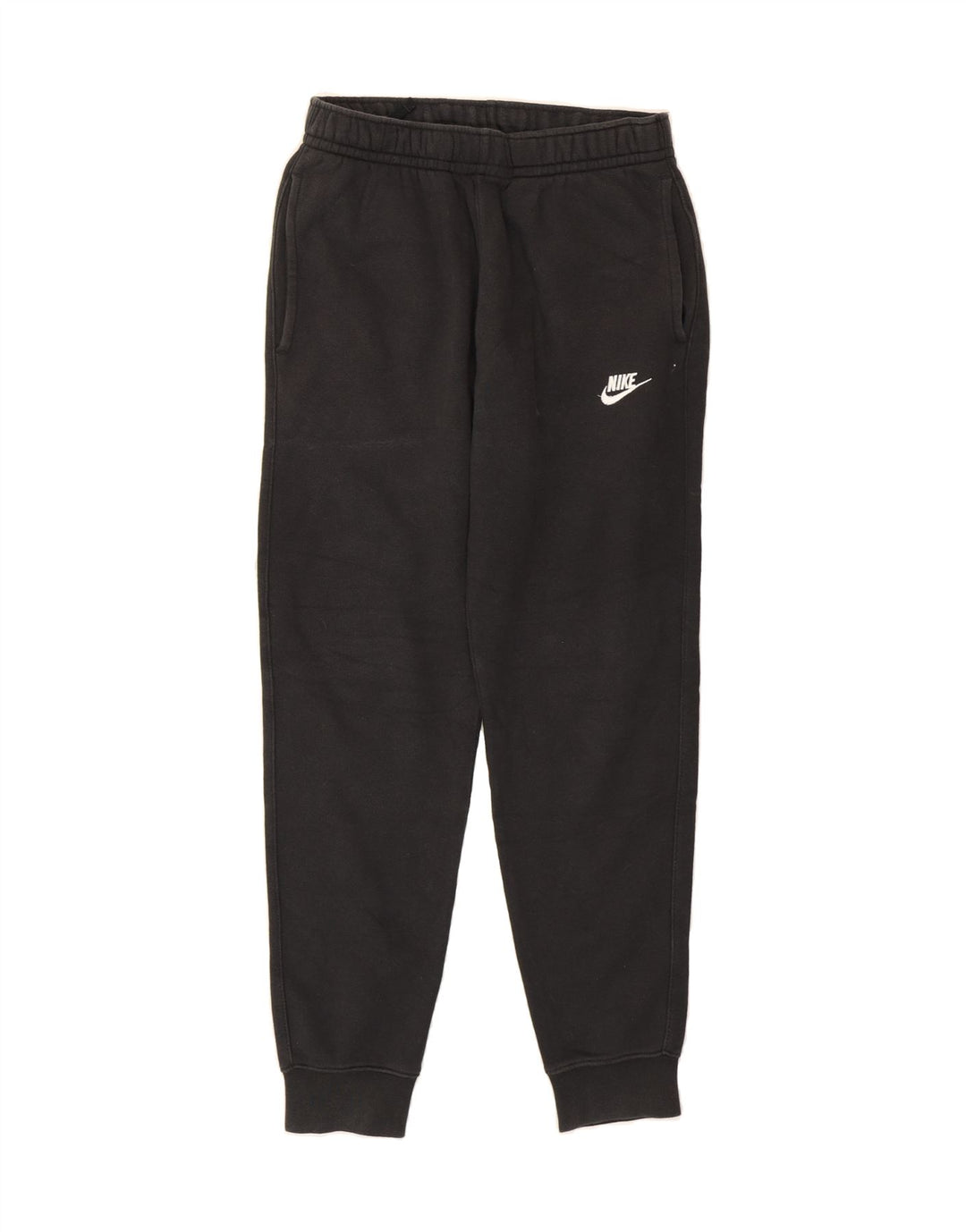 NIKE Mens Tracksuit Trousers Joggers Small  Black Cotton Vintage Nike and Second-Hand Nike from Messina Hembry 