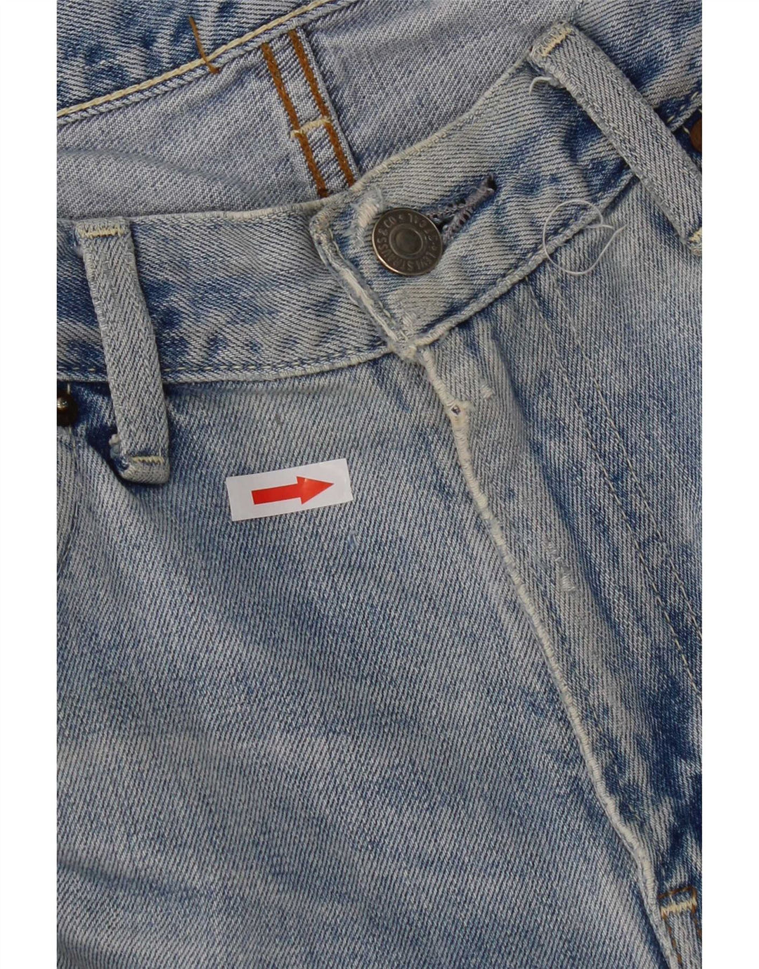 Levi's Uomo 503 Jeans dritti invecchiati W32 L33 Blu