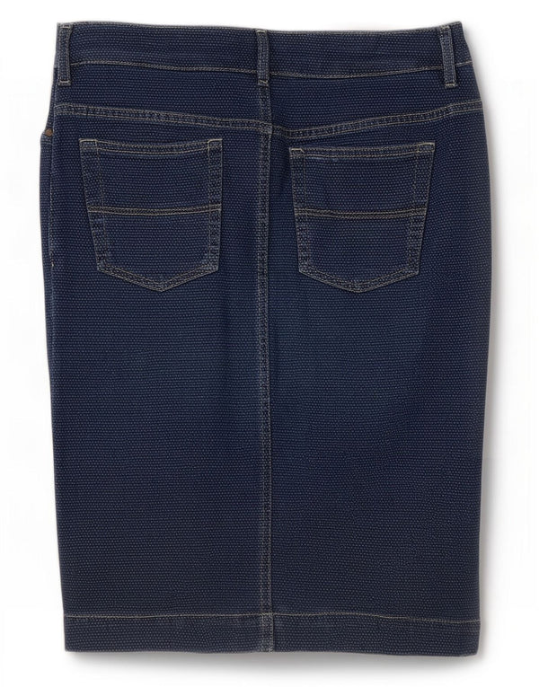 Falda Vaquera Mujer Marina Yachting W28 Medium Azul Marino