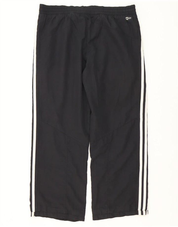 Adidas Damen Clima Proof Trainingshose UK 12 Medium Schwarz Polyester