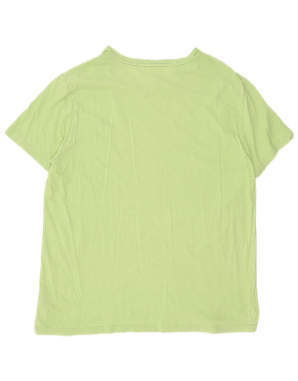 Polo Ralph Lauren Herre T-shirt Top Medium Grøn Bomuld