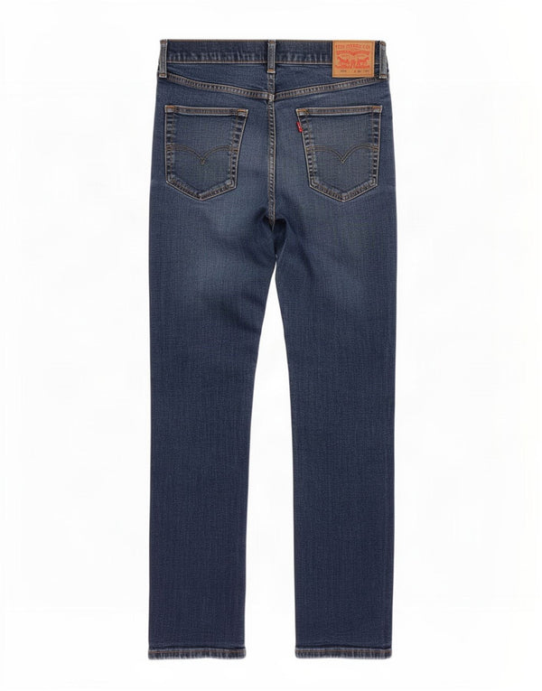 Męskie jeansy Levi's 514 Straight W33 L32 Niebieskie bawełniane