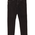 Calvin Klein Mens Slim Jeans W36 L32 Black Cotton