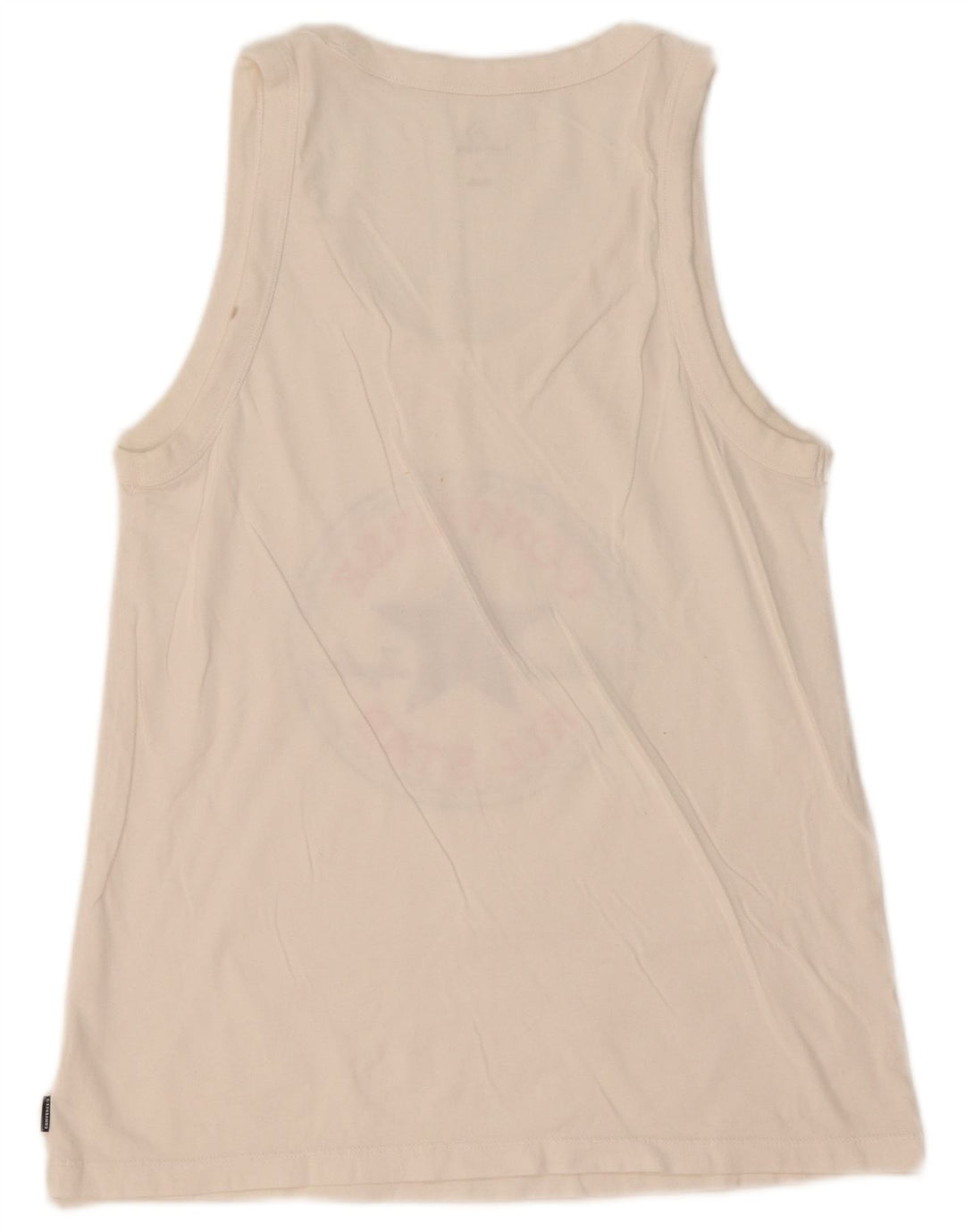 Converse Damen Graphic Vest Top UK 8 Small Weiß