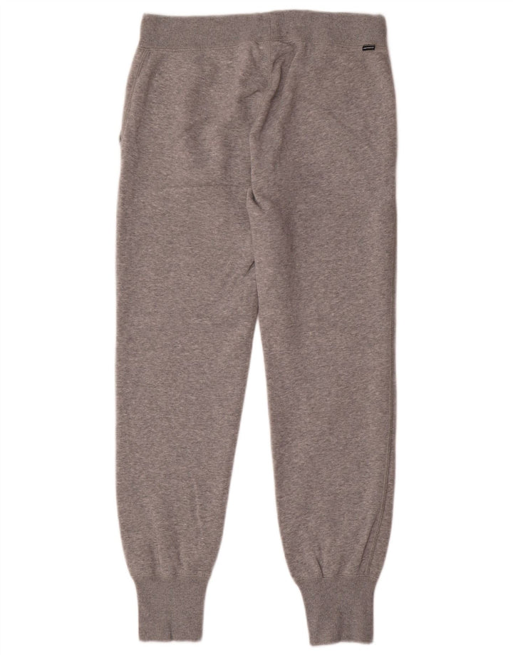 Converse Mens Tracksuit Trousers Joggers Small Grey Flecked Cotton
