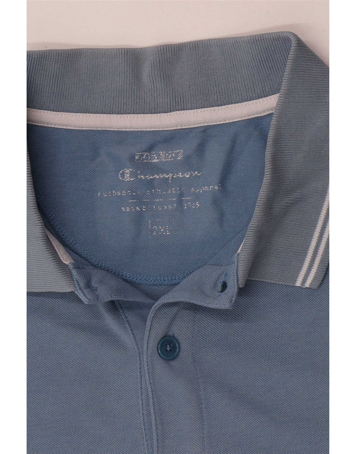 Polo da uomo Champion 2XL Blu