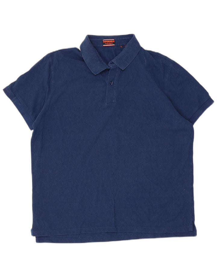 Superdry Polo XL Homme Bleu Marine