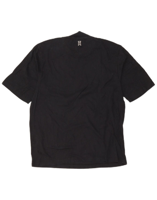 Nike Mens T-Shirt Top UK 39/41 Medium Navy Blue Cotton