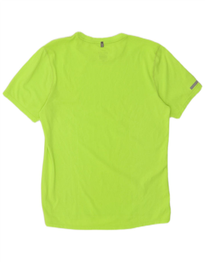 NIKE Herre Dri Fit T-Shirt Top Lille Grøn