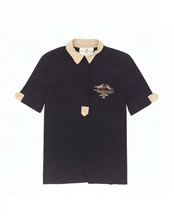Γυναικείο πουκάμισο St. Germain Des Pres Polo IT 44 Medium Navy Blue Colourblock
