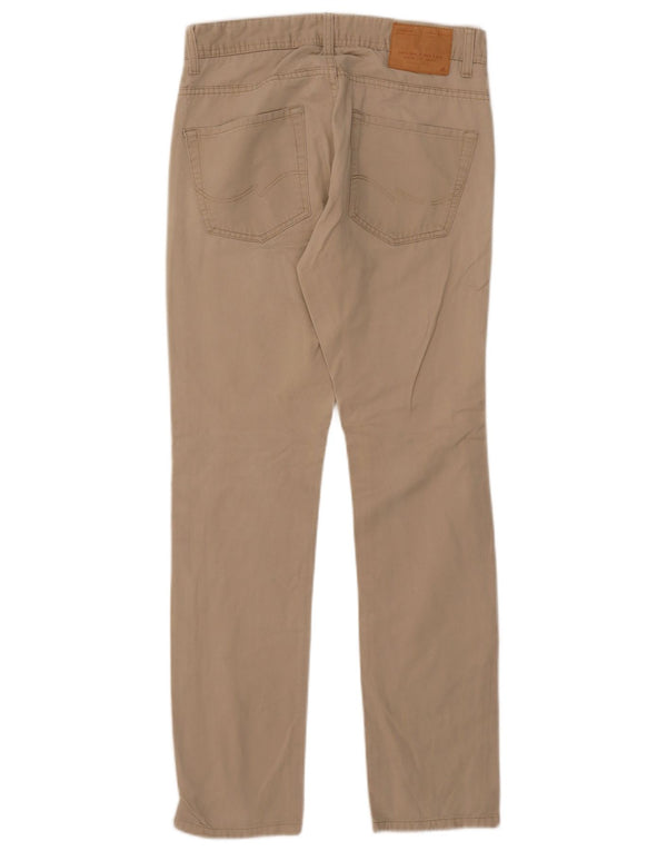 Jack & Jones Ανδρικό Slim Casual Παντελόνι W30 L30 Beige