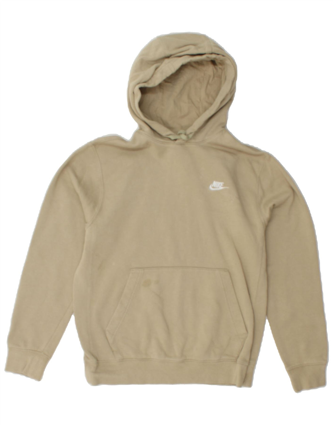 NIKE Mens Hoodie Jumper Small Green Cotton Vintage Nike and Second-Hand Nike from Messina Hembry 