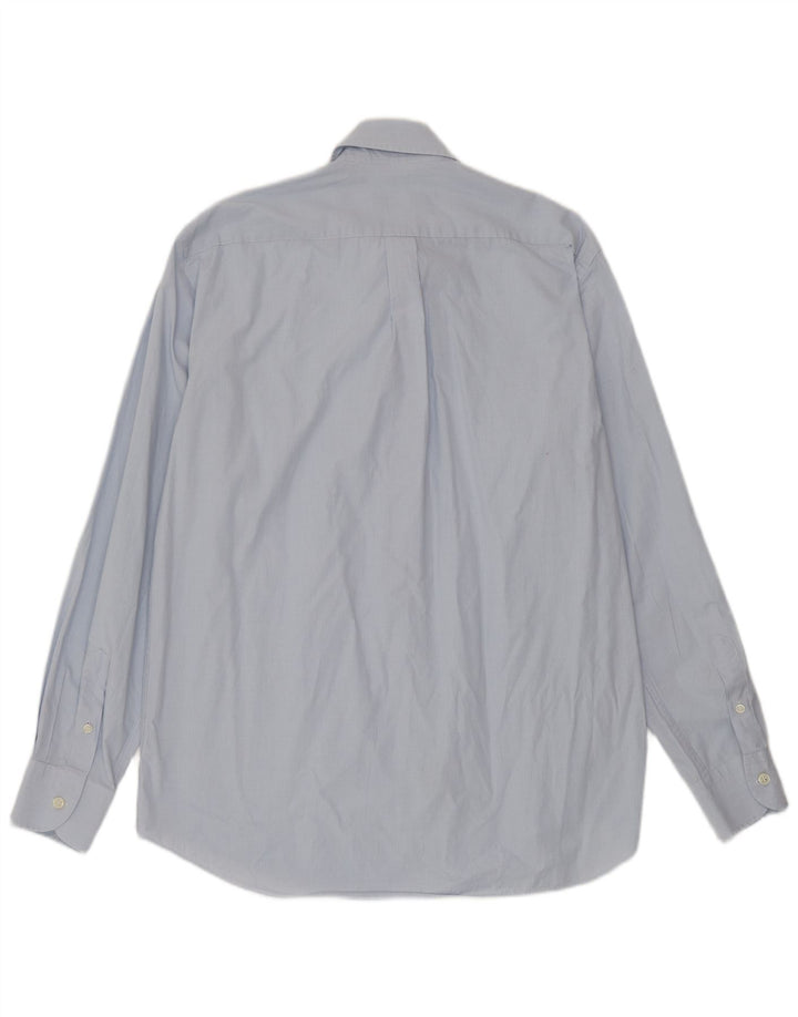 Harmont & Blaine Mens Shirt XL Blue Cotton
