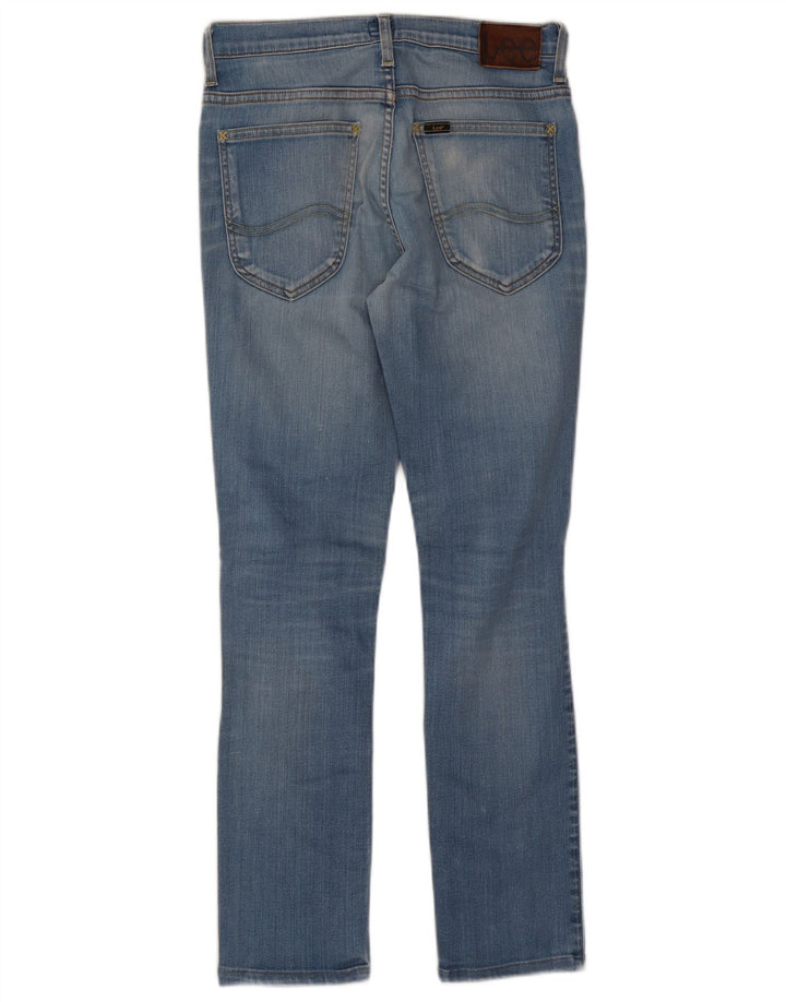 LEE Womens Cain Slim Jeans W30 L27 Blue Cotton
