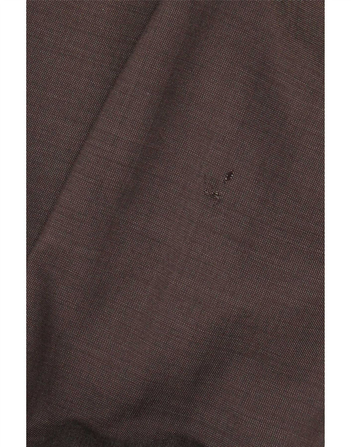 Marks & Spencer Jaqueta masculina longa de 2 botões Blazer UK 48 2XL Lã marrom