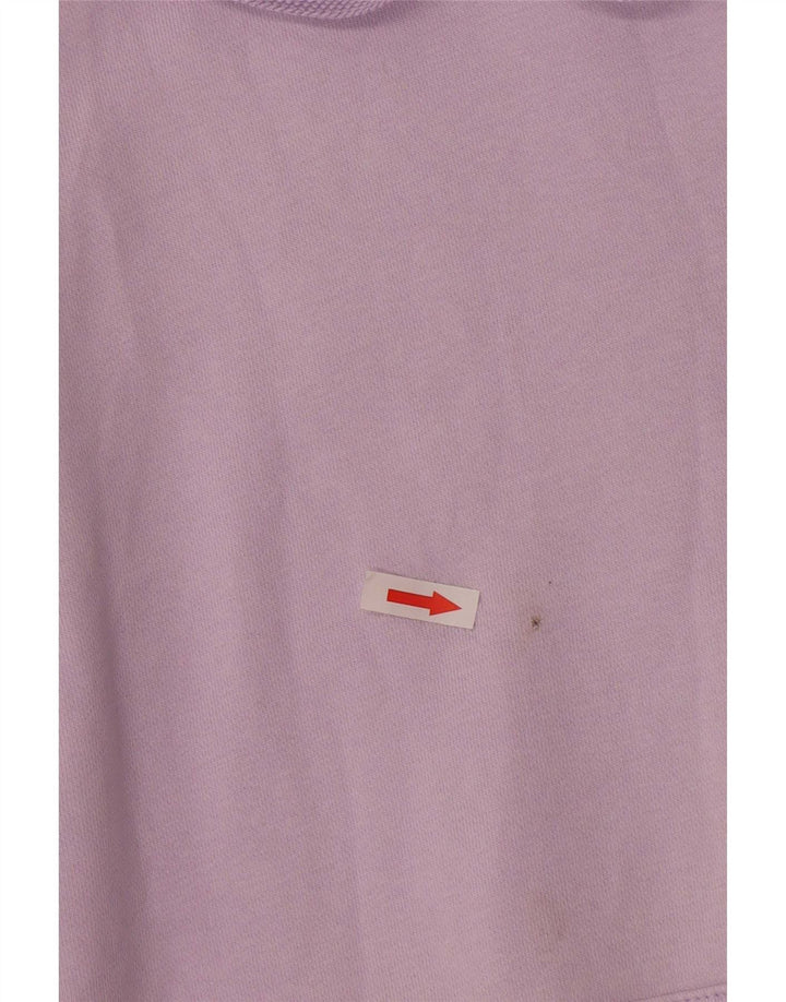Nike Mens Hoodie Jumper Small Purple Cotton