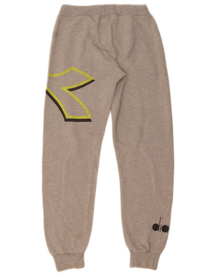 Diadora Boys Graphic Tracksuit Trousers 13-14 Years  Grey