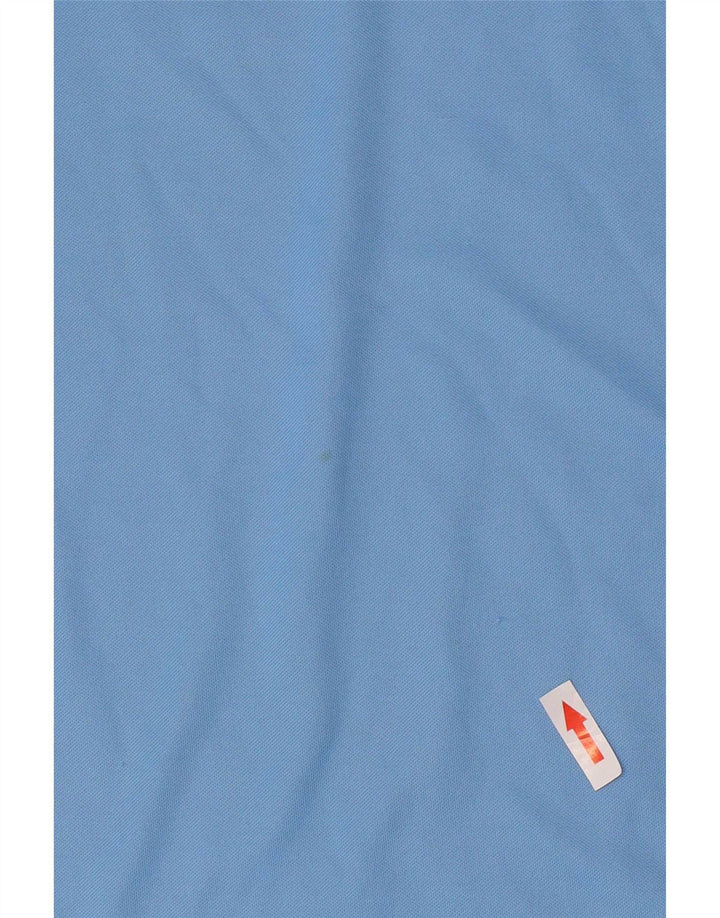 Nike Dri Fit T-shirt top mellemblå polyester til mænd