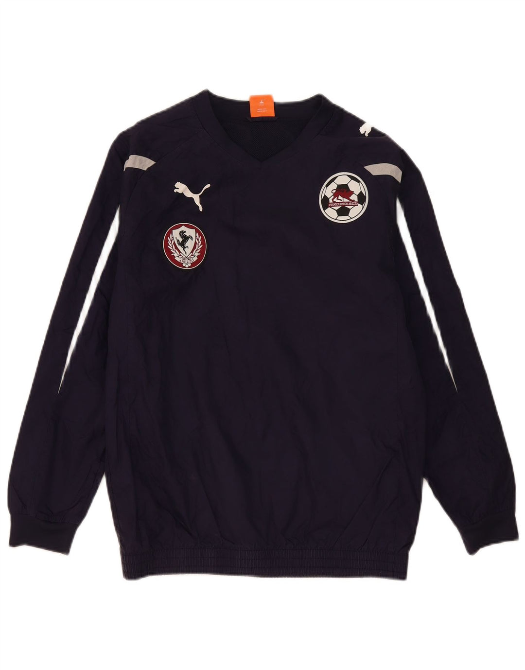 Puma Boys Sportiva Arezzo Pullover Tracksuit Top 13-14 Years Navy Blue