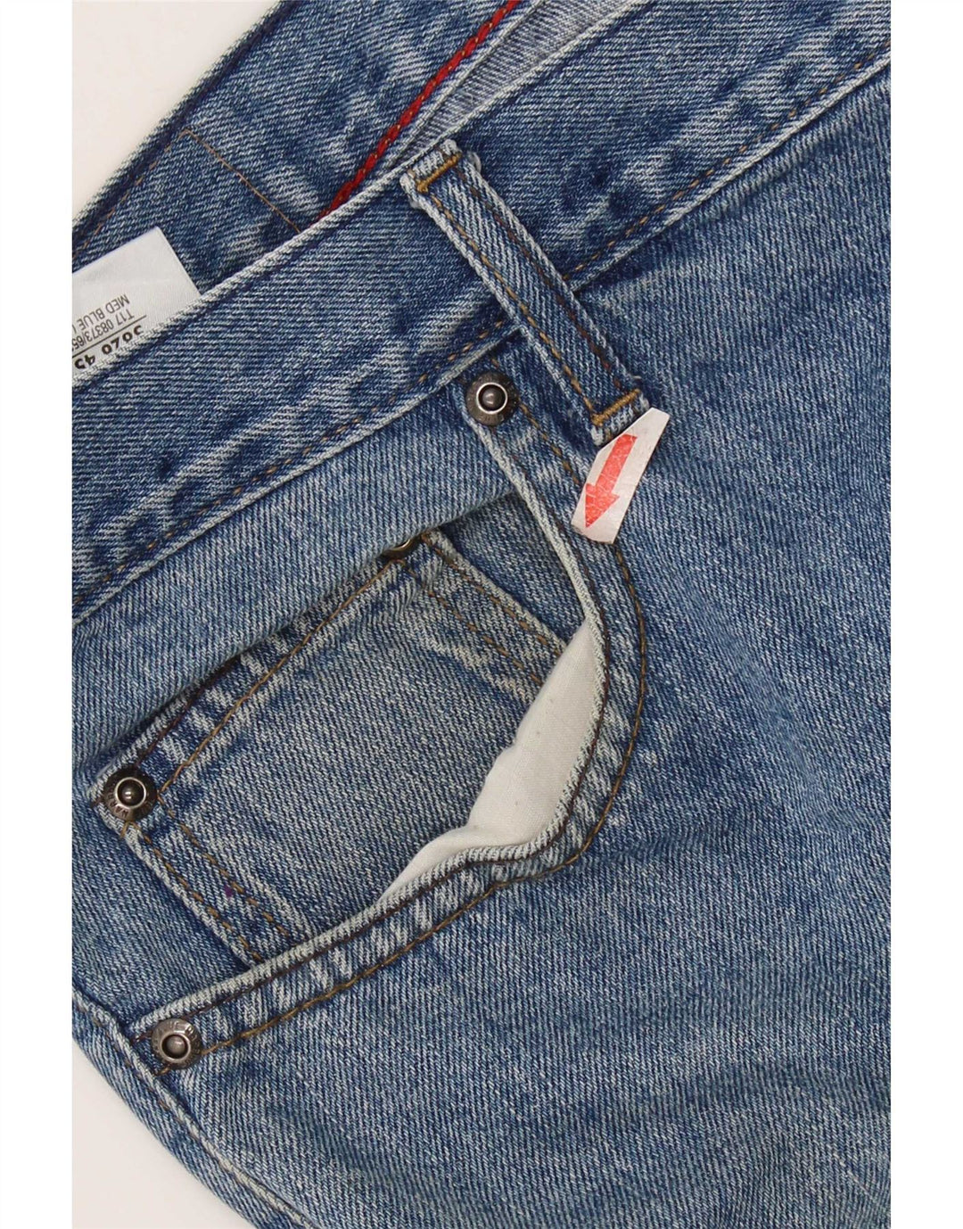 Marks & Spencer Mens Blue Harbour Straight Jeans W44 L29 Cotton