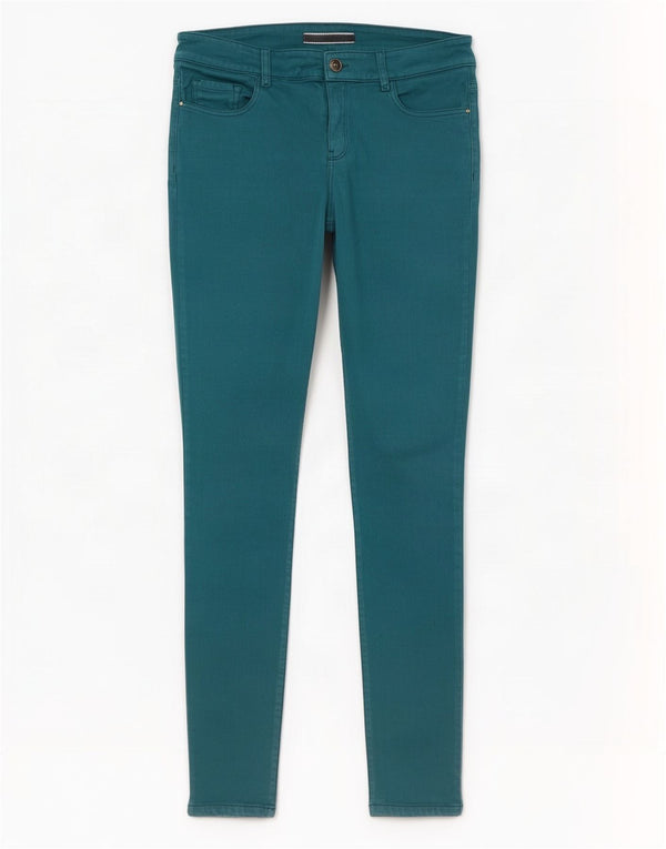 Massimo Dutti Damen Skinny Jeans EU 40 Medium W30 L29 Blau
