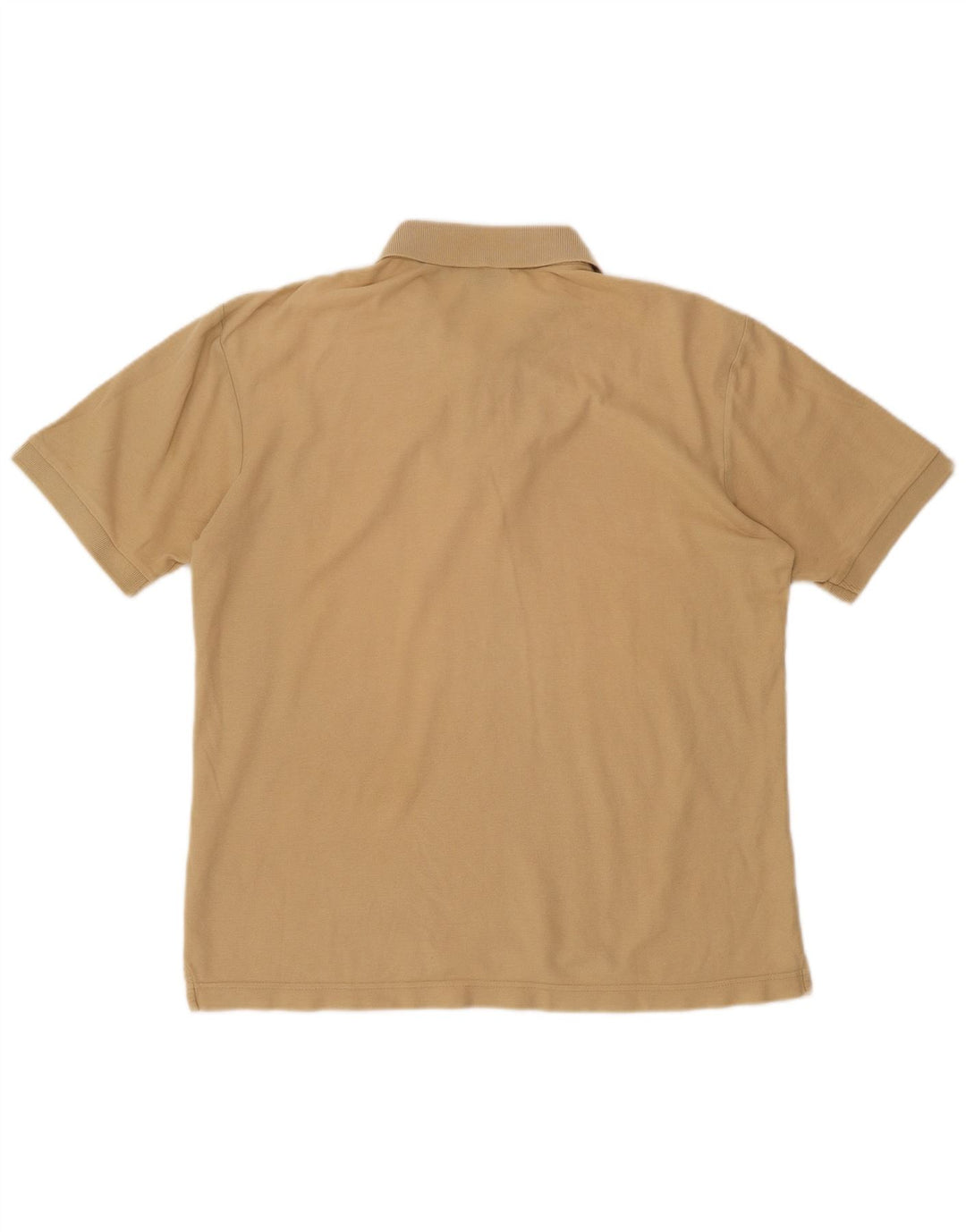 Fila Herren Kurzarm-Poloshirt mit normaler Passform Mittelbeige