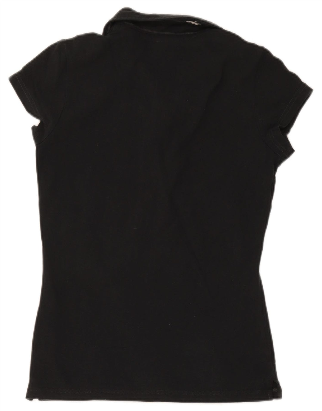 Kappa Womens Polo Shirt IT 36 XS Black