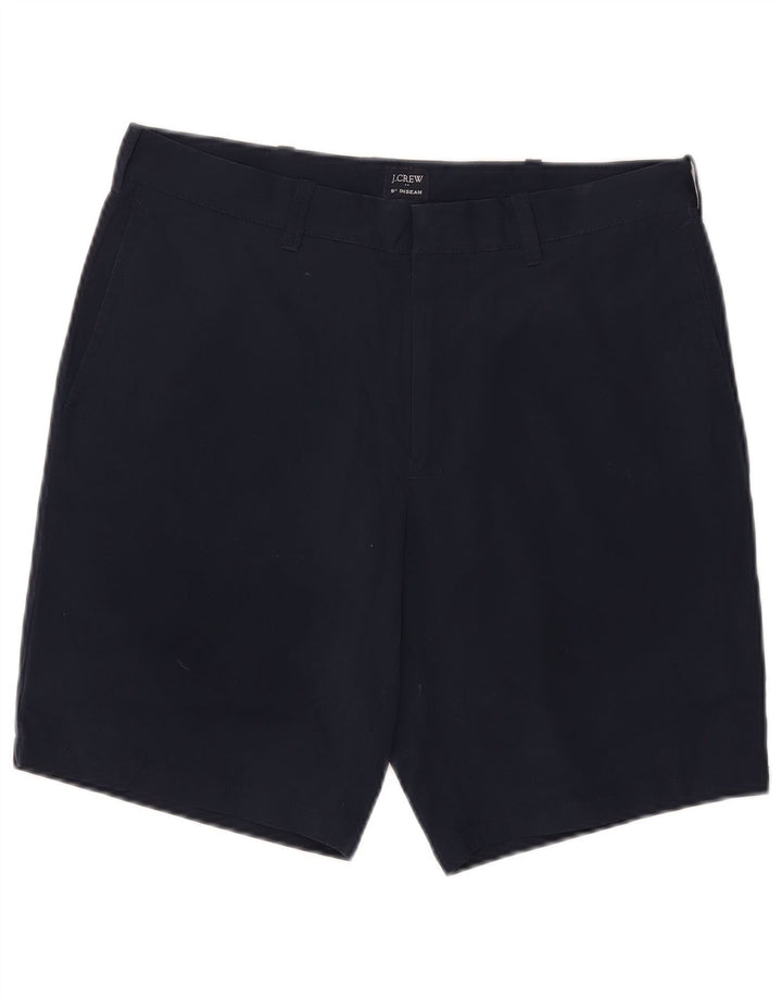 Pantaloncini chino da uomo J. Crew W32 poliestere blu navy medio