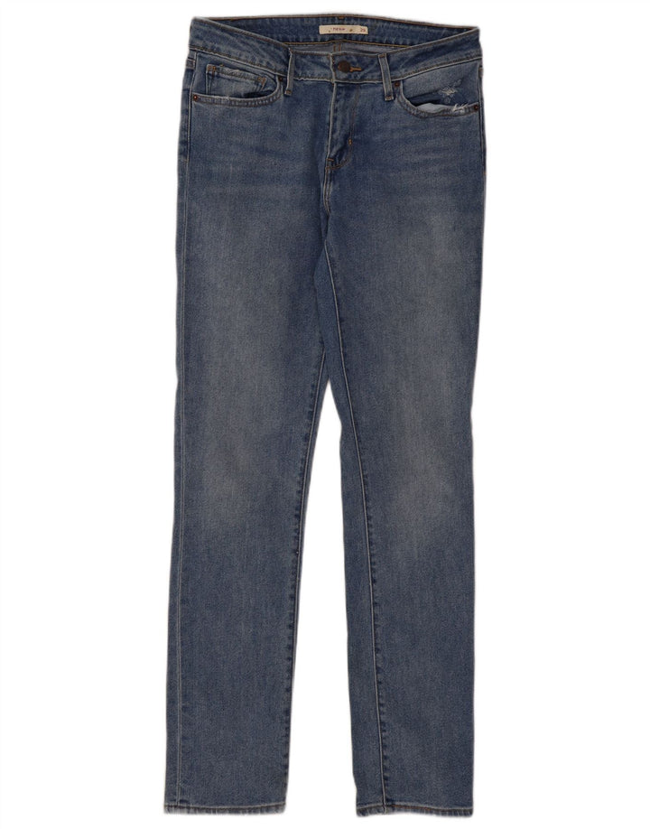 LEVI'S Γυναικείο 712 Slim Jeans W29 L32 Μπλε Βαμβακερό
