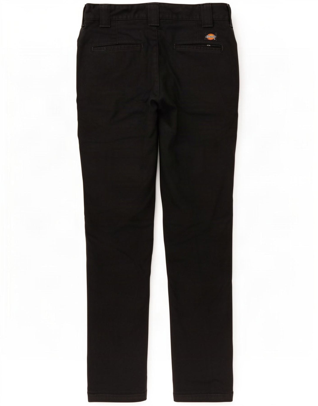 Dickies muške ravne chino hlače W34 L32 crni poliester