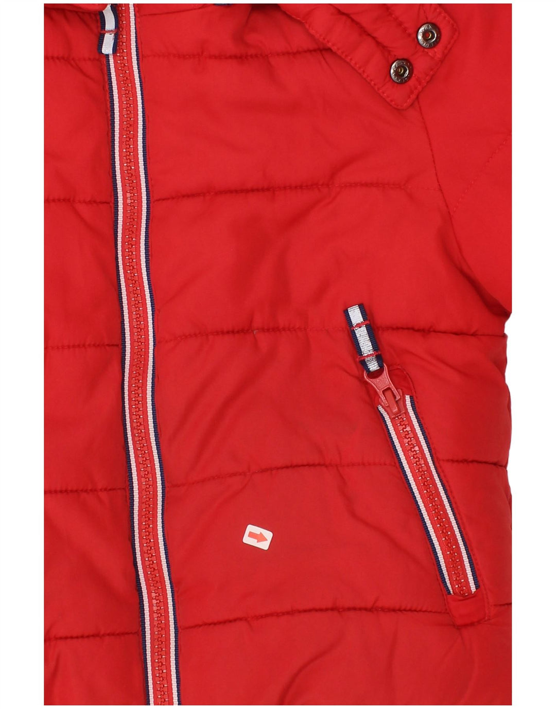 Veste matelassée à capuche Boden garçon 3-4 ans rouge polyester