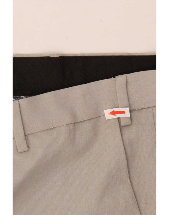 Pantaloni chino vestibilità regolare da uomo Marks & Spencer W40 L31 poliestere beige