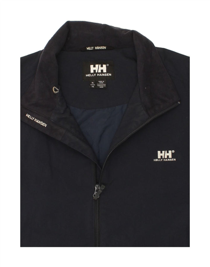 HELLY HANSEN Giubbotto bomber alto da uomo UK 42 XL Poliestere blu navy