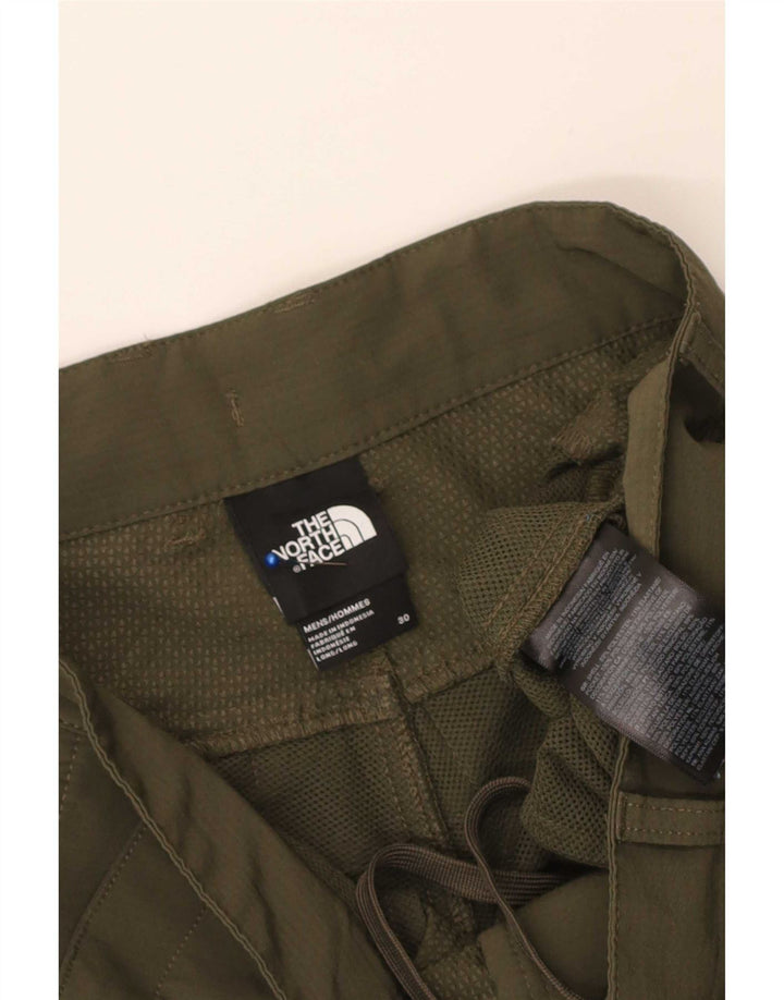 The North Face Mens Cargo Shorts W30 Medium Khaki Polyester