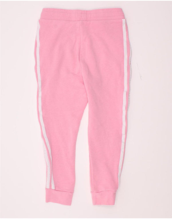 Adidas Fete Trening Pantaloni Joggeri 5-6 Ani Roz Bumbac