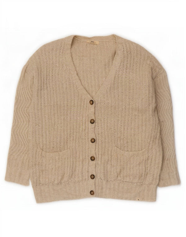 Maglione cardigan oversize da donna Rip Curl UK 14 Beige medio
