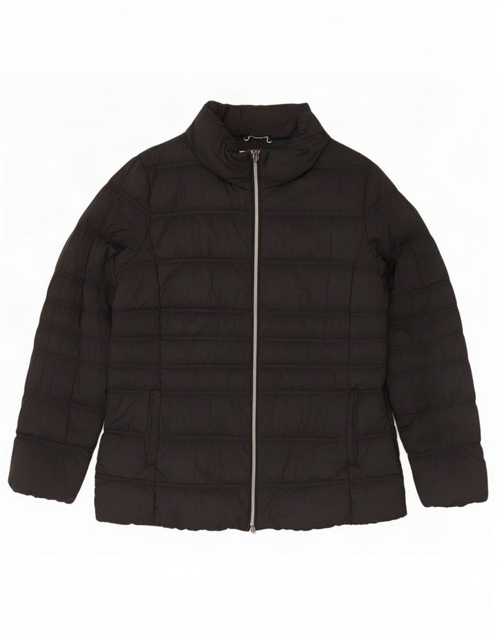 Geox Womens Padded Jacket UK 12 Medium Black