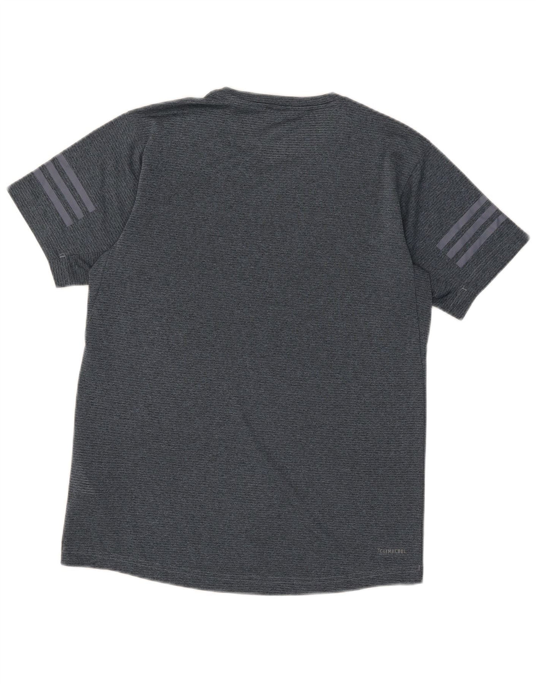 T-shirt ADIDAS da uomo Climacool Top piccolo in poliestere chiazzato blu