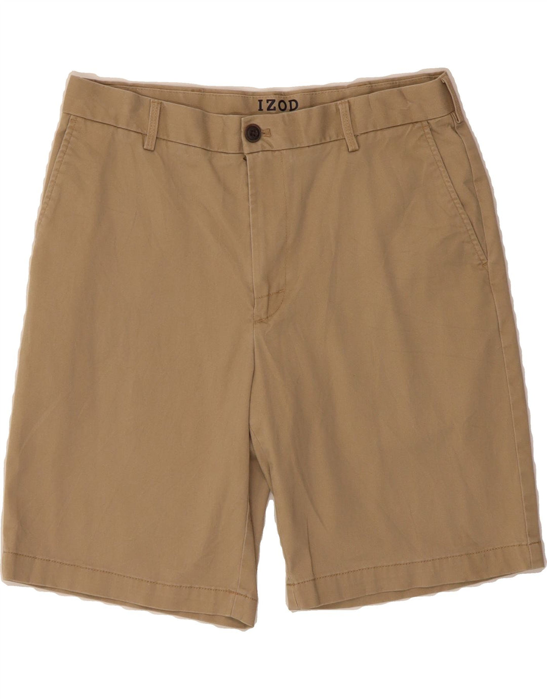 IZOD Mens Chino Shorts W32 Medium Beige Cotton Vintage Izod and Second-Hand Izod from Messina Hembry 