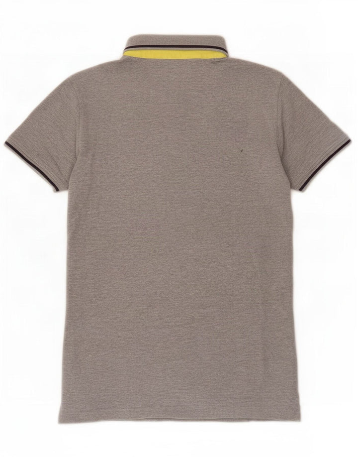 Trussardi Mens Polo Shirt Large Grey
