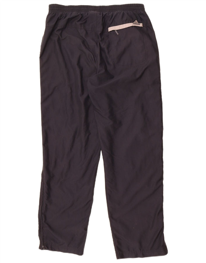 Adidas Mens Tracksuit Trousers Large  Navy Blue Polyester