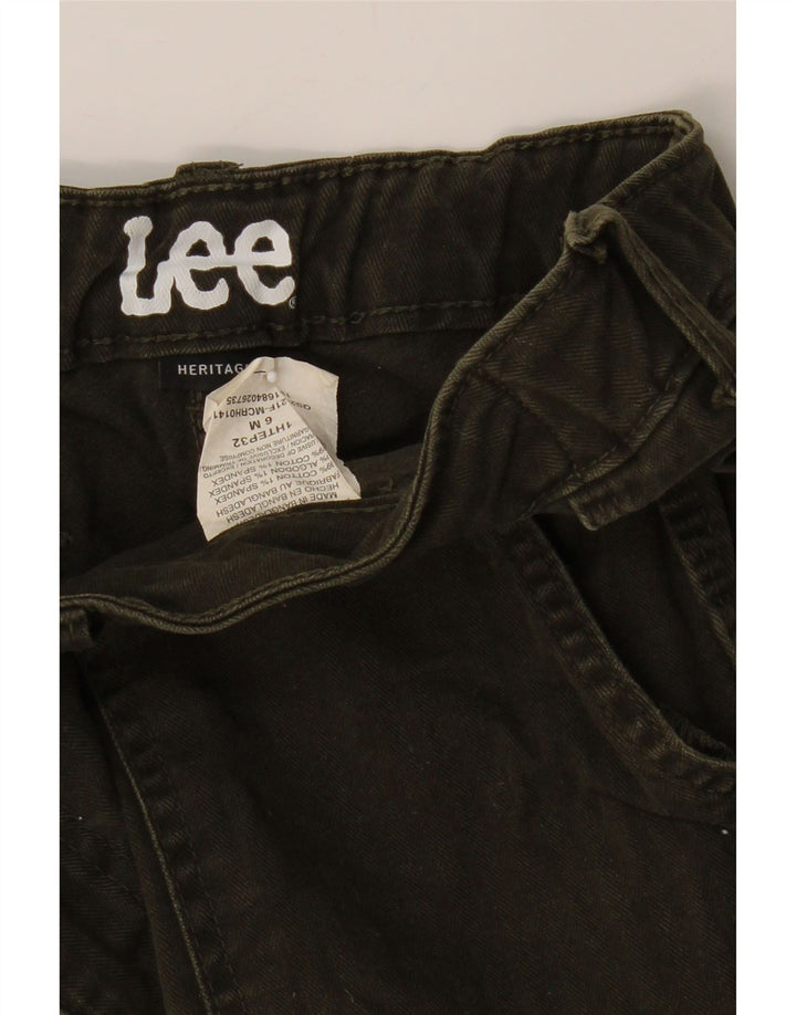LEE Womens Heritage Slim Jeans US 6 Medium W30 L29 Green Cotton Vintage Lee and Second-Hand Lee from Messina Hembry 