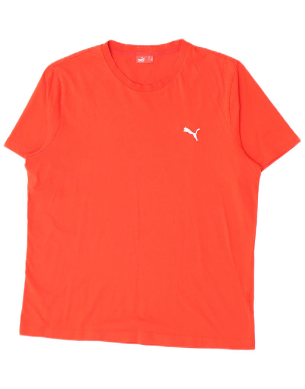 Puma Mens T-Shirt Top Large Red